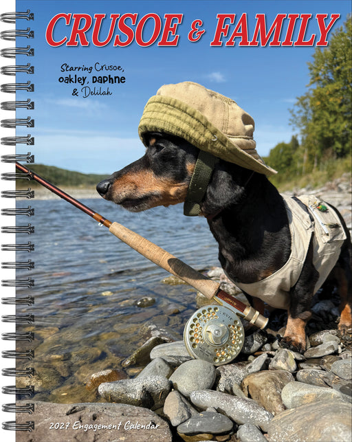 Crusoe The Celebrity Dachshund 2027 Weekly Diary