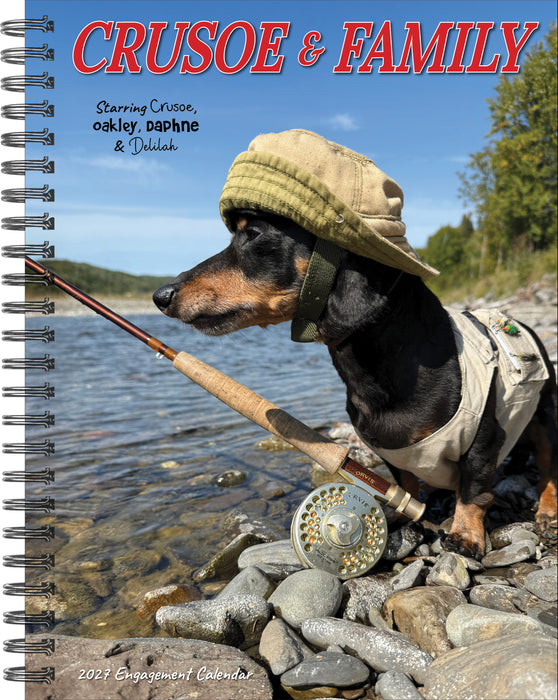 Crusoe The Celebrity Dachshund 2027 Weekly Diary