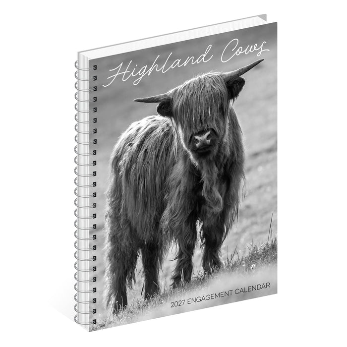 Highland Cows 2027 Weekly Diary