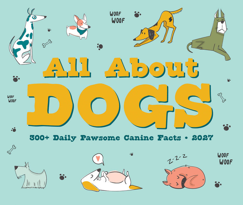 All About Dogs 2027 Page-A-Day Calendar
