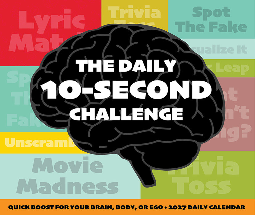 Daily 10-Second Challenge 2027 Page-A-Day Calendar