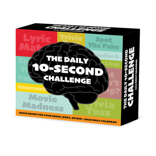 Daily 10-Second Challenge 2027 Page-A-Day Calendar