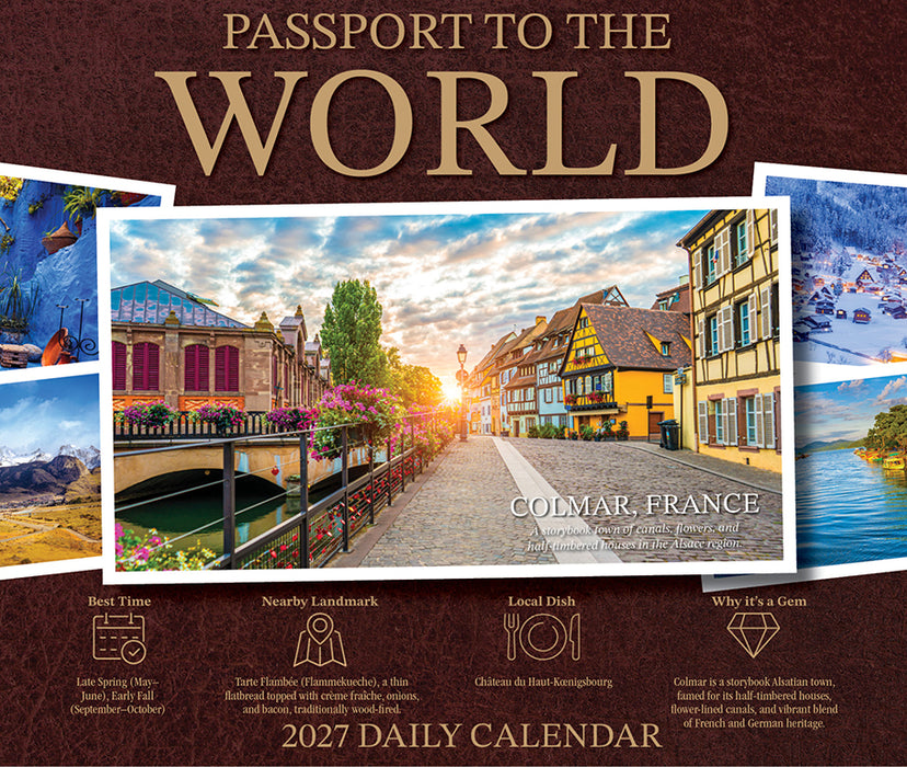 Passport to the World 2027 Page-A-Day Calendar