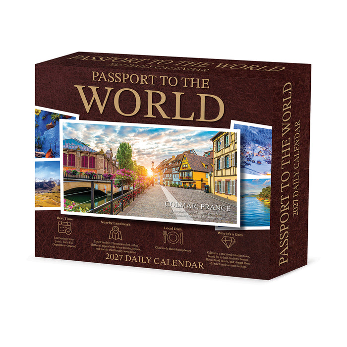 Passport to the World 2027 Page-A-Day Calendar