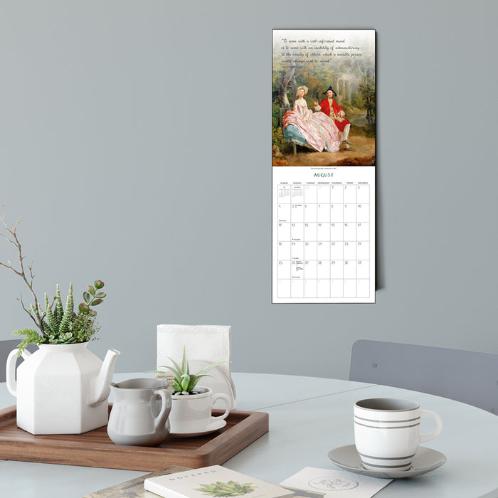 2024 Jane Austen In Her Own Words Wall Calendar
