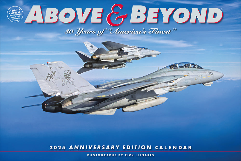 Calendar Club 2025 Above & Beyond Large Wall Calendar