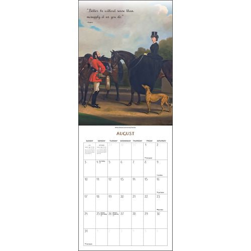 2025 Jane Austen Wall Calendar