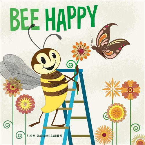 2025 Bee Happy Mini Wall Calendar
