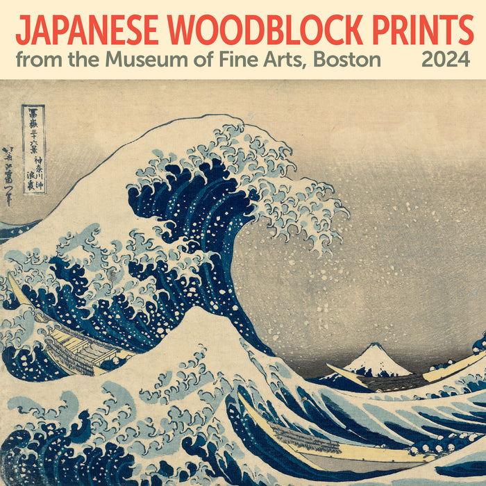 2024 MFA Japanese Woodblocks Boston Wall Calendar