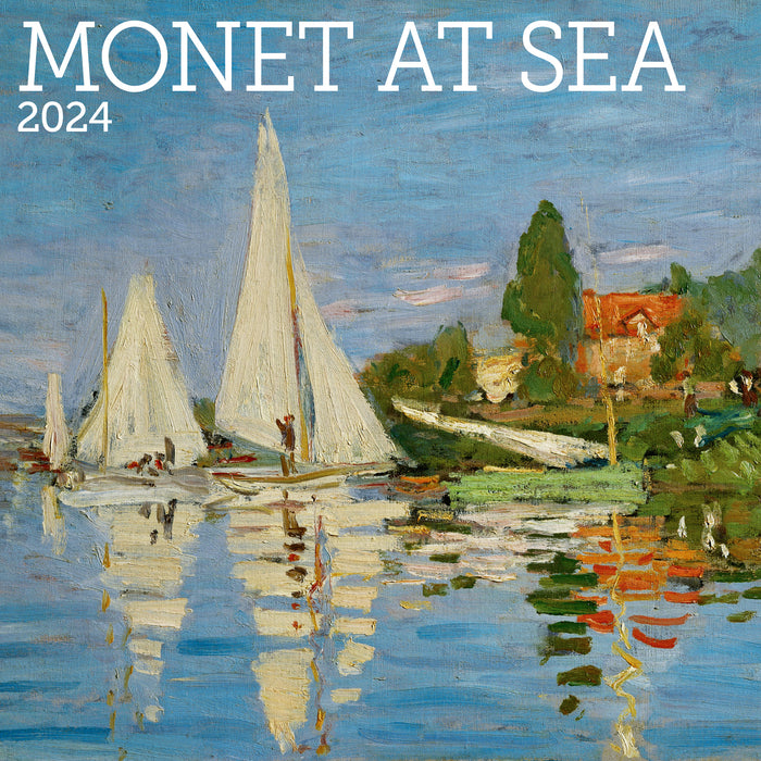 2024 Monet At Sea Wall Calendar (Online Exclusive)