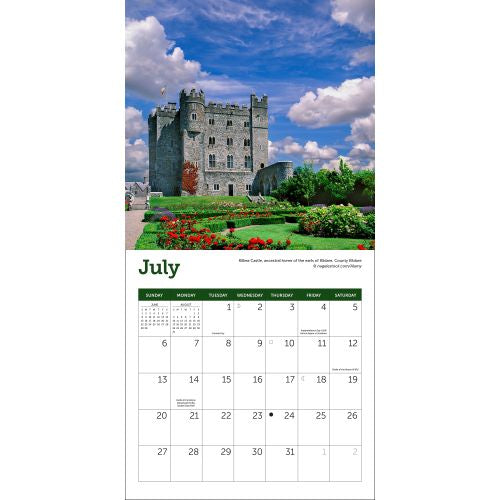 2025 Ireland Mini Wall Calendar
