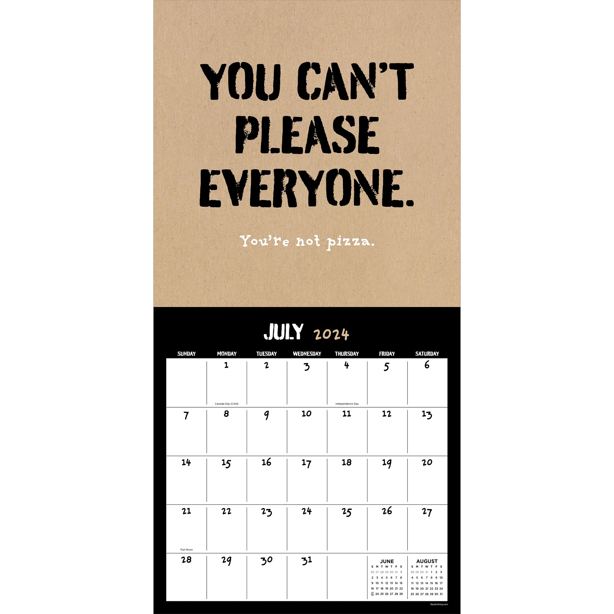 2024 AntiAffirmations Wall Calendar — Calendar Club