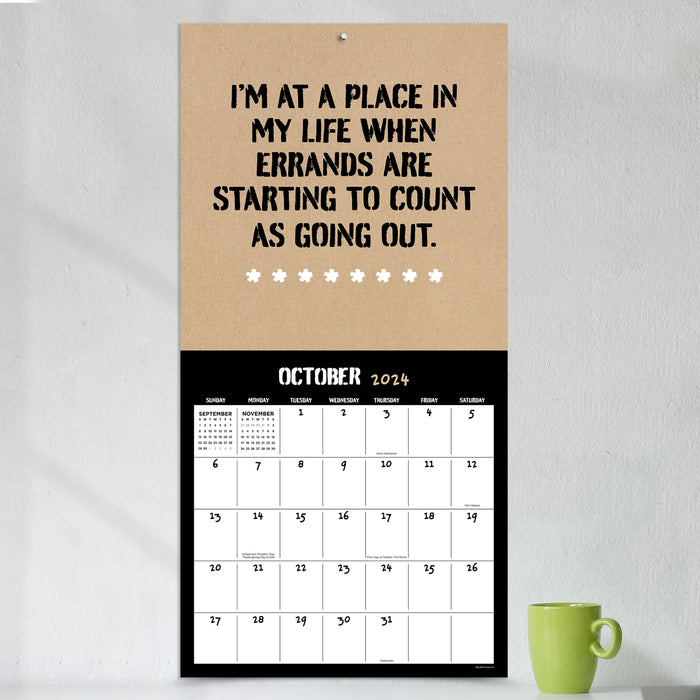 2024 AntiAffirmations Wall Calendar — Calendar Club