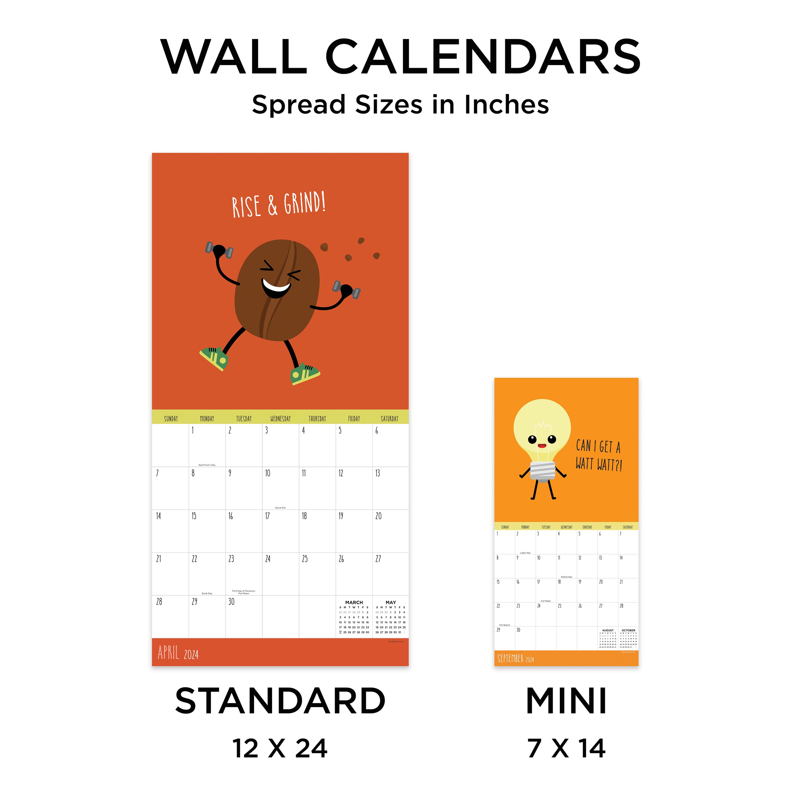 2024 Puns Wall Calendar — Calendar Club