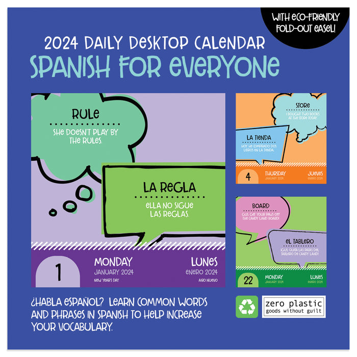 2024 Spanish Words PageADay — Calendar Club