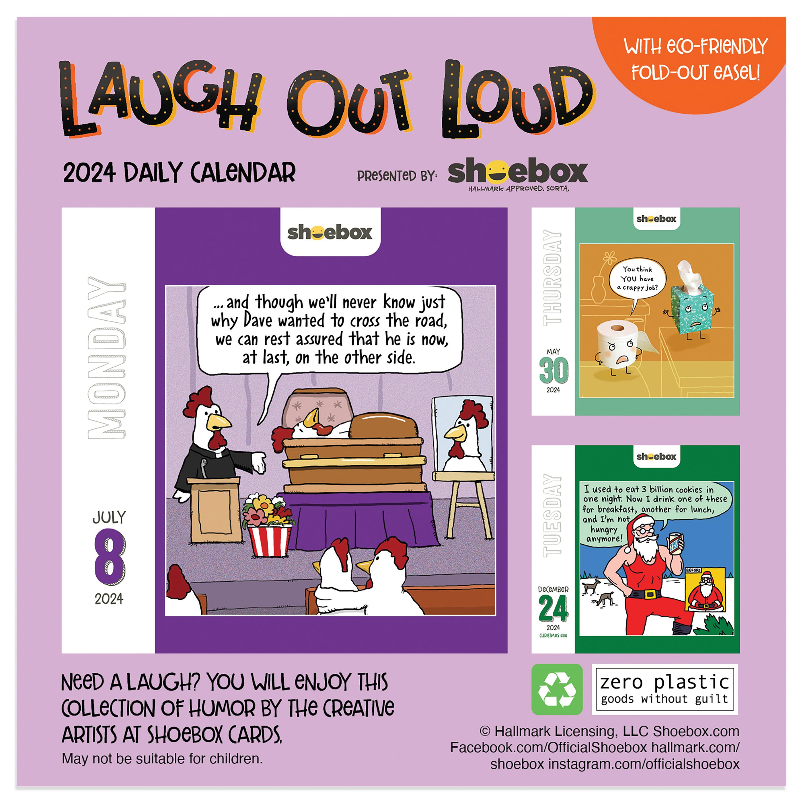 2024 LOL by Shoebox PageADay — Calendar Club