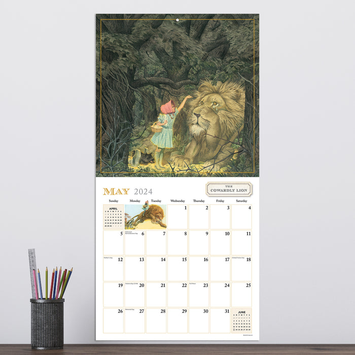 2024 Wizard of Oz Wall Calendar — Calendar Club