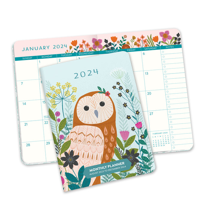 2024 Garden Owl Pocket Diary