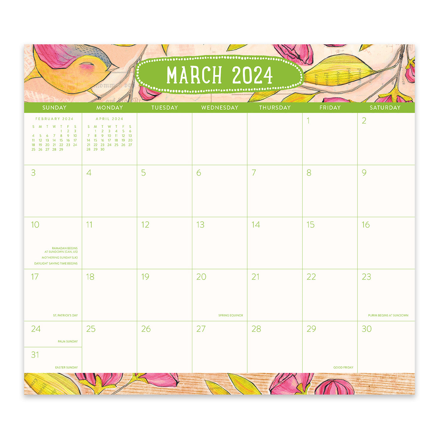 2024 Where Love Grows Wall Calendar — Calendar Club