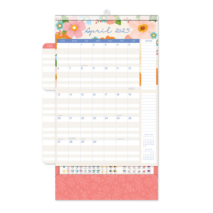 2025 Bella Flora Do It All Wall Calendar