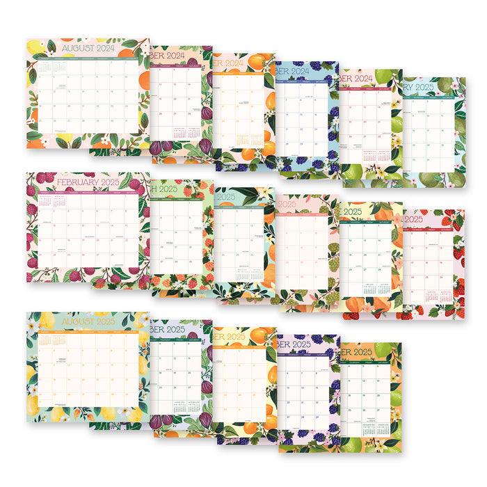 2025 Fruit & Flora Magnetic Wall Calendar