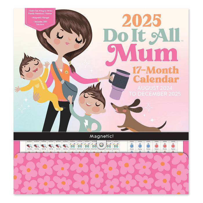 2025 Mum Do It All Wall Calendar by  Orange Circle Studio from Calendar Club