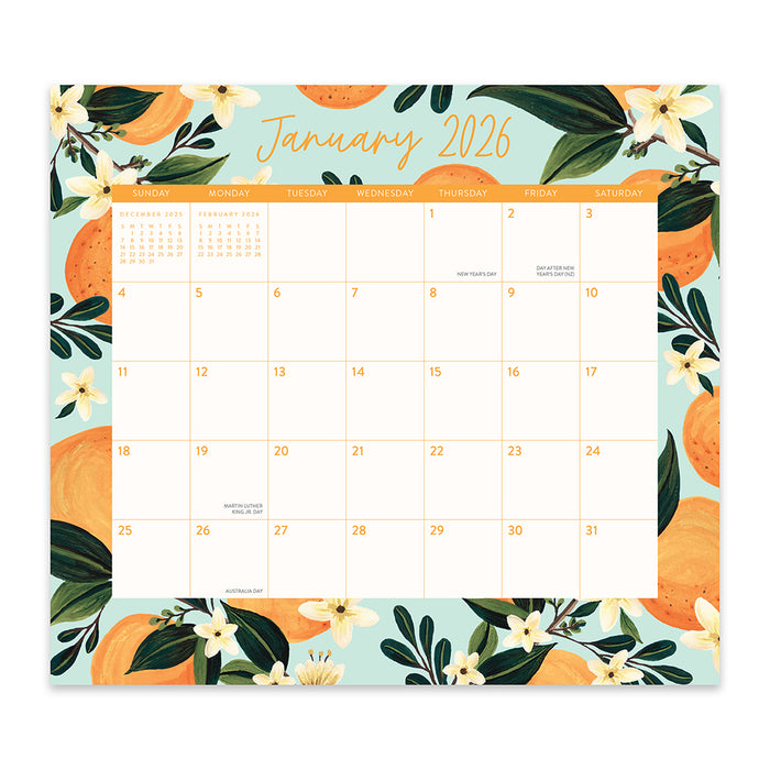 Fruit and Flora Pad Special Edition 2026 Magnetic Calendar