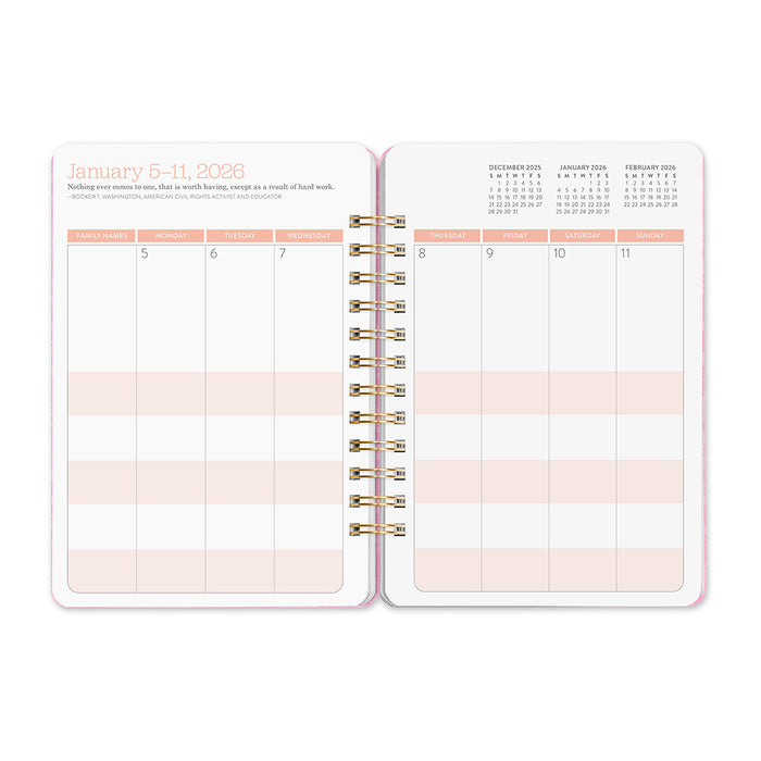 Bella Flora Do It All 2026 Weekly Diary