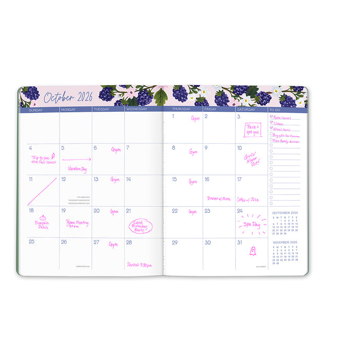Fruit & Flora Just Right 2026 Monthly Diary