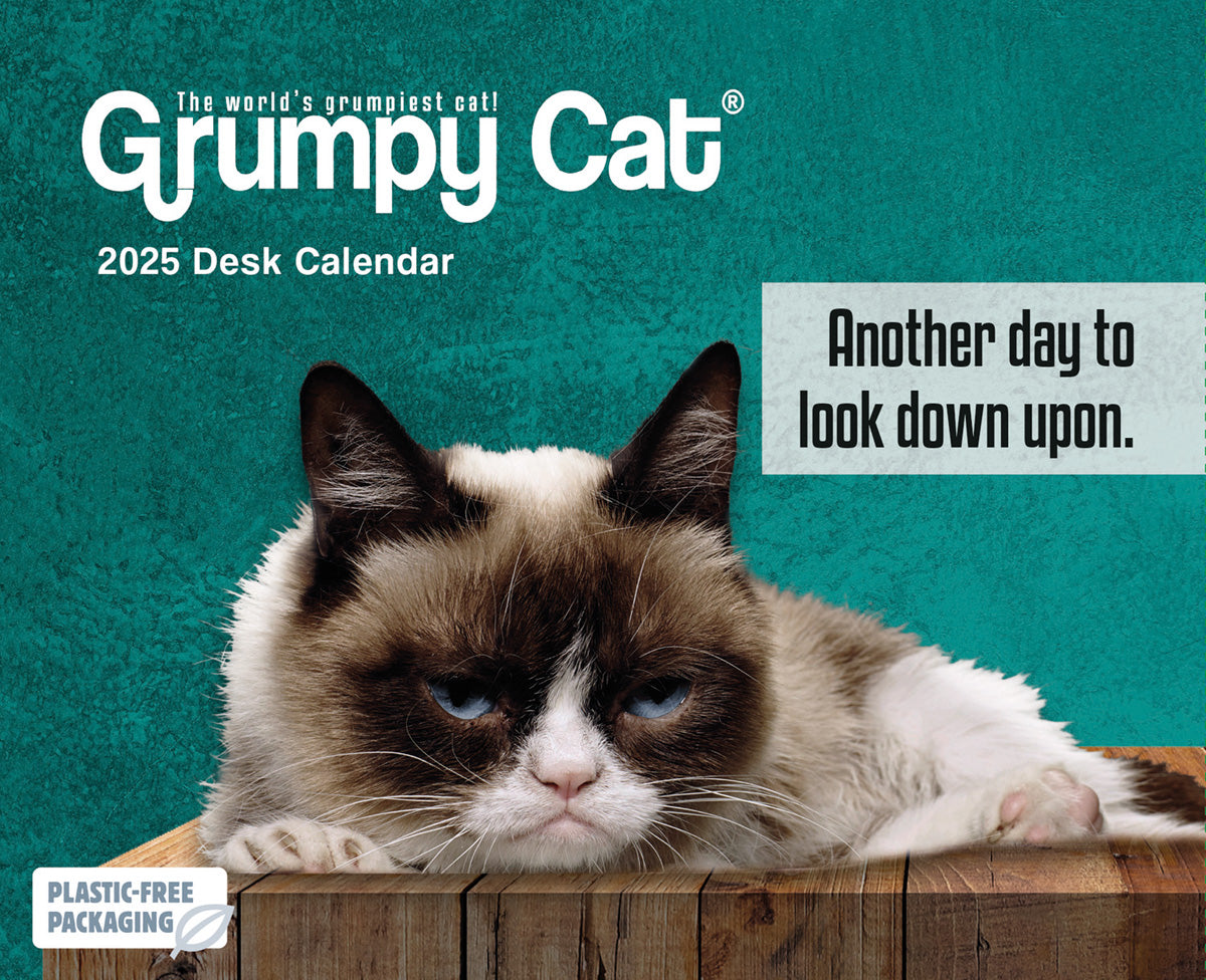 Calendar Club 2025 Grumpy Cat PageADay Calendar