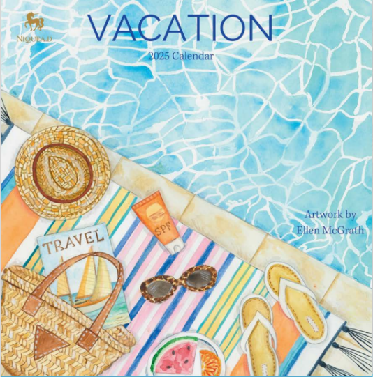 2025 Vacation Wall Calendar