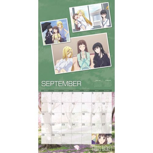 2025 Fruits Basket Wall Calendar