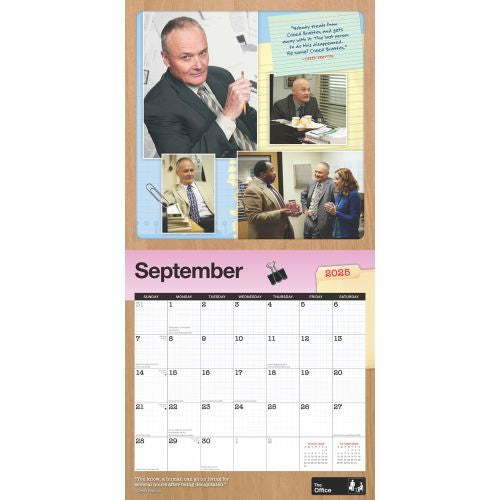 2025 The Office Wall Calendar