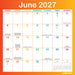 Rainbow Magic Grip 2027 Square Wall Calendar