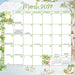 Joyful Seasons Magic Grip 2027 Square Wall Calendar