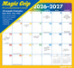 Rainbow Jumbo Magic Grip 2027 Large Wall Calendar