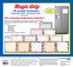 Floral Jumbo Magic Grip 2027 Large Wall Calendar