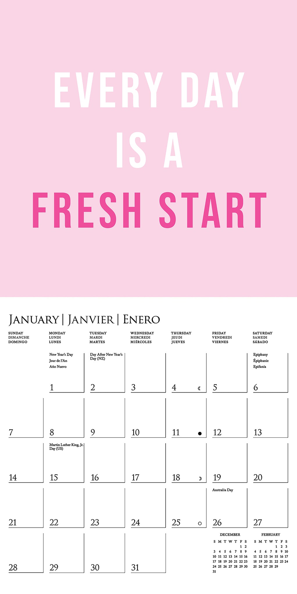 2024 Girl Boss Mini Wall Calendar — Calendar Club