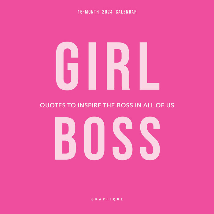 2024 Girl Boss Mini Wall Calendar