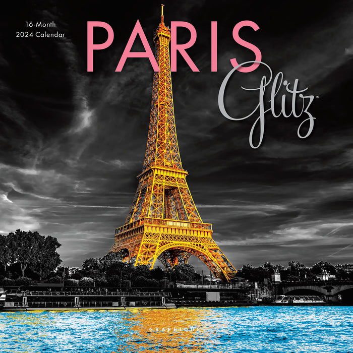 2024 Paris Glitz Mini Wall Calendar — Calendar Club