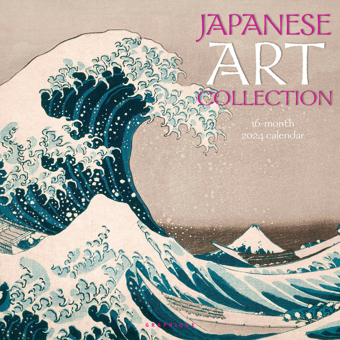 2024 Japanese Art Collection Wall Calendar