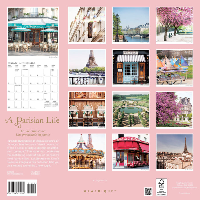 2024 A Parisian Life Wall Calendar (Online Exclusive)