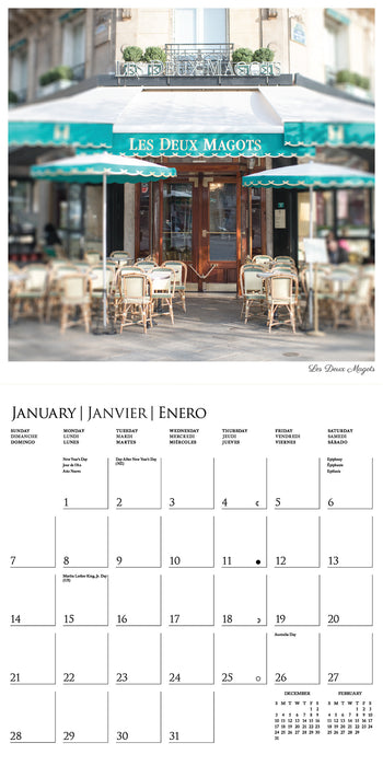 2024 A Parisian Life Wall Calendar (Online Exclusive)
