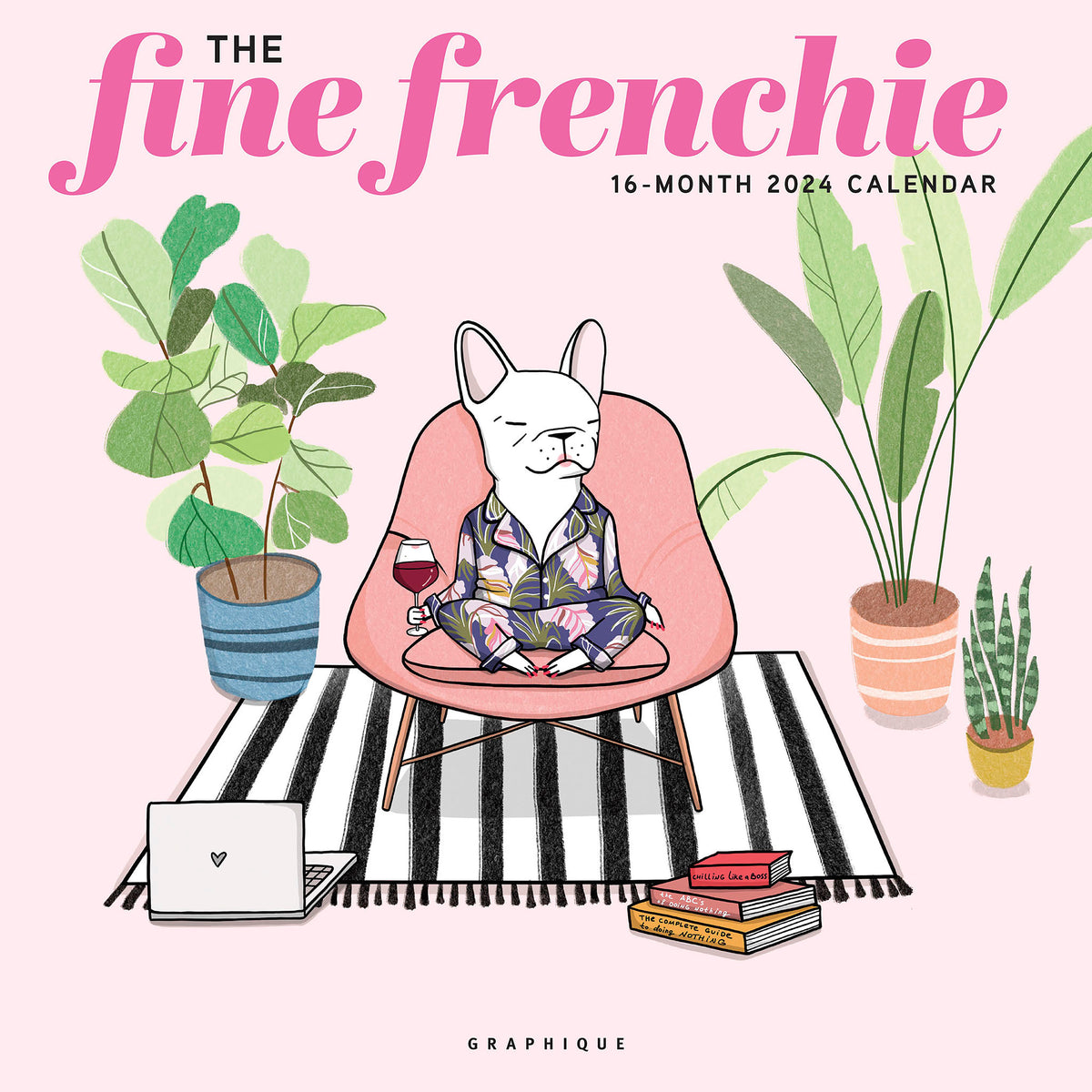 2024 The Fine Frenchie Wall Calendar — Calendar Club