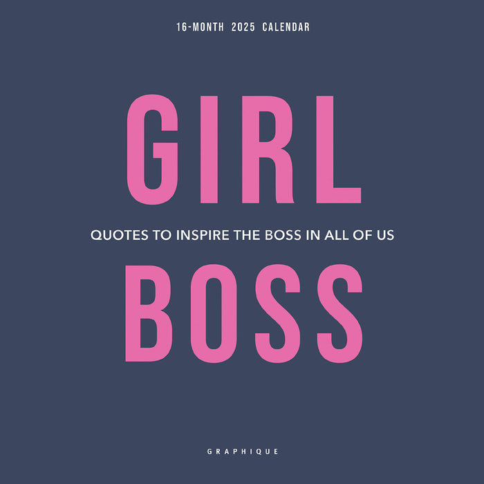 2025 Girl Boss Mini Wall Calendar