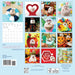 Happiest Hedgehogs 2026 Mini Wall Calendar