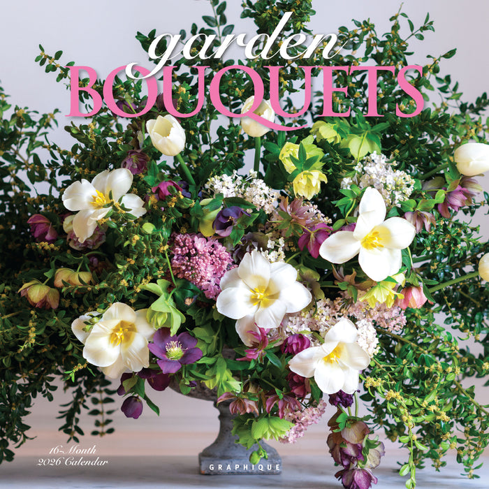 Garden Bouquets 2026 Mini Wall Calendar