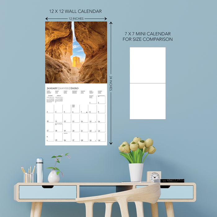 Unforgettable Destinations 2027 Square Wall Calendar