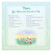 Mum You Mean The World 2027 Square Wall Calendar