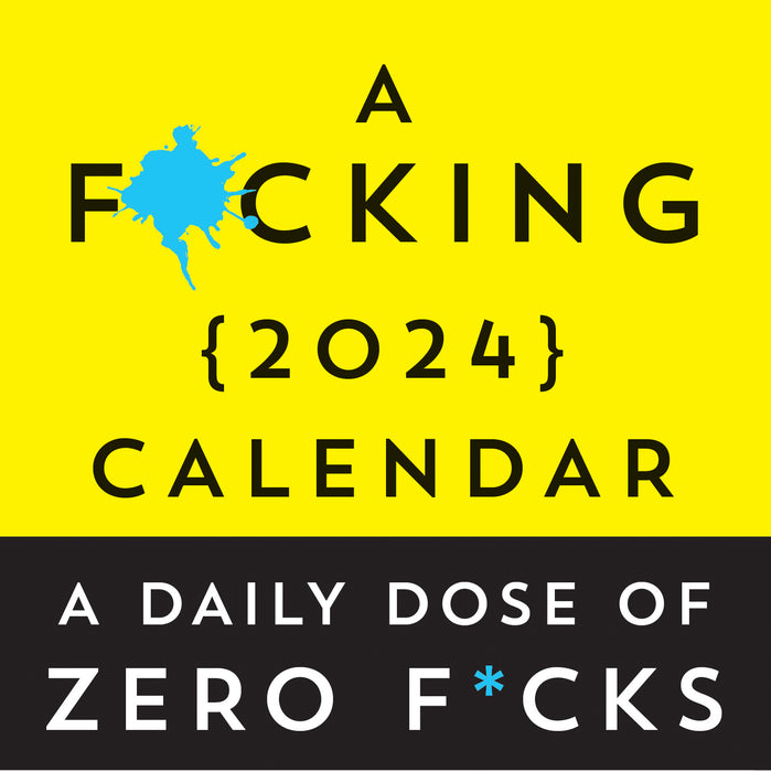 2024 A F*cking Boxed Calendar Page-A-Day